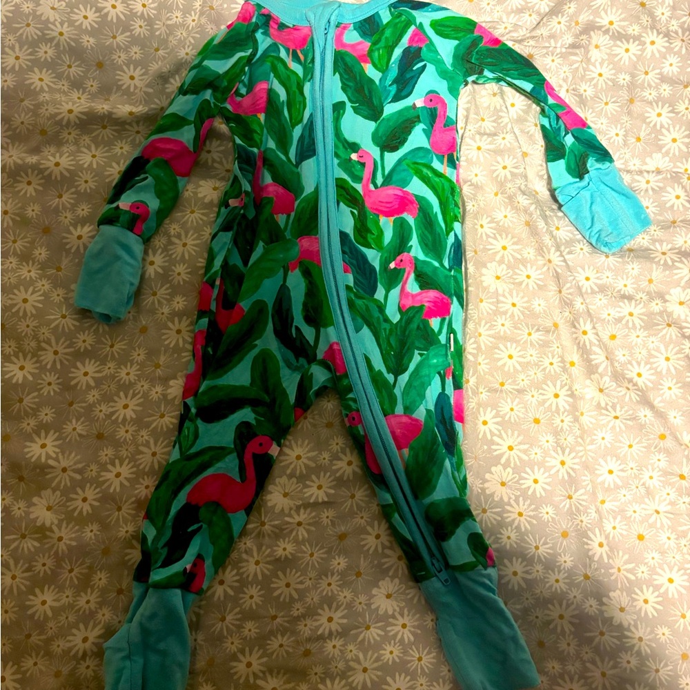 Little sleepies tropical zippie limited edition.